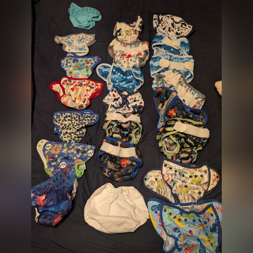 Colorful Cloth Diaper Covers